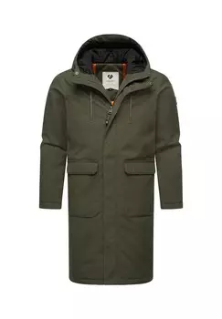 Зимнее пальто Mr Them Long Ragwear, темно-оливковый