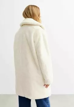 Зимнее пальто New Look, бежевый
