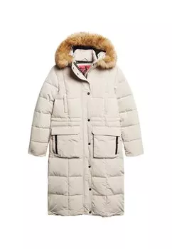 Зимнее пальто Superdry Everest, бежевый