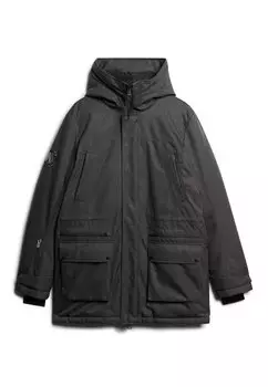 Зимнее пальто Superdry, темно-серый