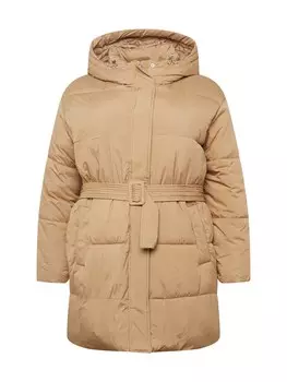 Зимнее пальто Vero Moda, песок