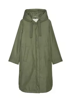 Зимнее пальто WITH HOOD DRAWSTRING AT WAIST Marc O'Polo, оливковый