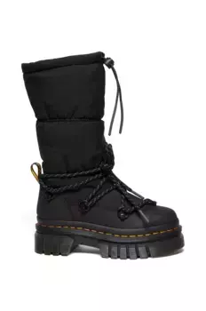 Зимние ботинки Audrick Hi с мягкой подкладкой Dr. Martens, черный