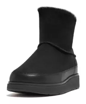 Зимние ботинки Fitflop "GEN-FF" с элементами микрокабеля, черный