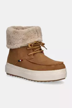 Зимние ботинки ICY U.S. Polo Assn., коричневый