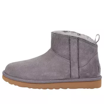 Зимние ботинки классические мини Ugg, серый