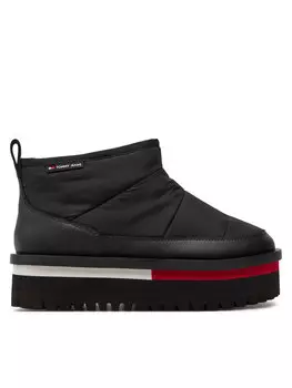 Зимние ботинки Tommy Jeans, черный