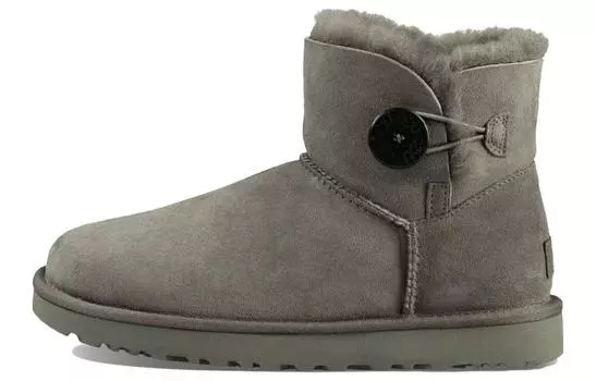 Угги UGG Mini Bailey Button II Grey Women's