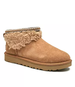 Зимние ботинки UGG MAXI CURLY, кэмел