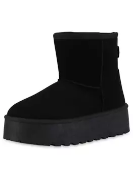 Зимние ботинки Van Hill Snow Boots Amber, черный