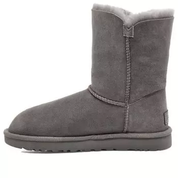 Зимние ботинки (WMNS) UGG Bailey Button II Boot Fleece Lined Gray, серый