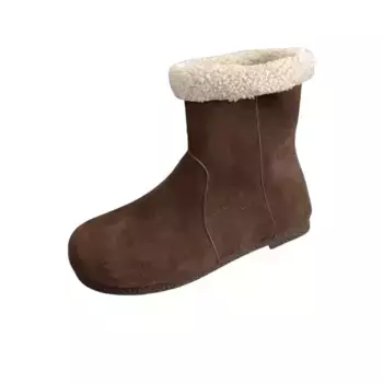Зимние ботинки женские Abcfjg, цвет Coffee
