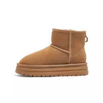 Зимние ботинки женские Camel, хаки