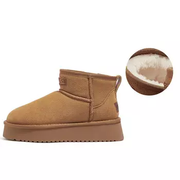 Зимние ботинки женские Camel, хаки