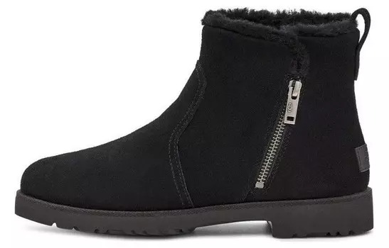 Зимние ботинки женские черные Ugg
