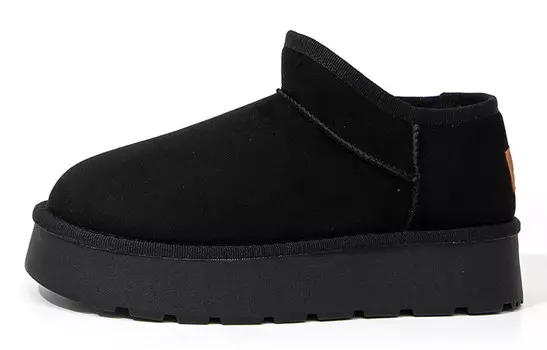 Зимние ботинки женские черный Feiyue