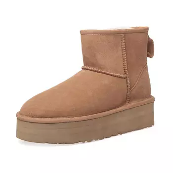 Зимние ботинки женские Flowerskam, цвет Antelope Brown
