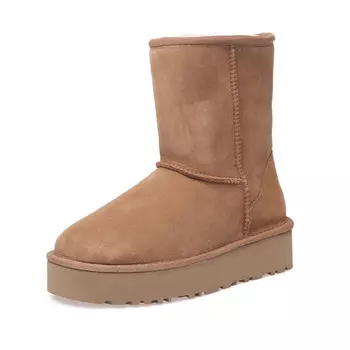 Зимние ботинки женские Flowerskam, цвет Antelope Brown