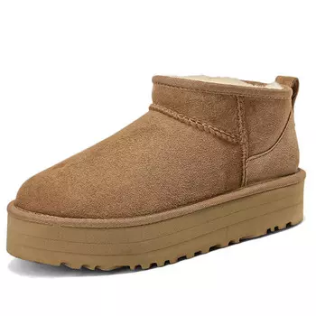 Зимние ботинки женские Rongcheng Shoe King, цвет Antelope Brown