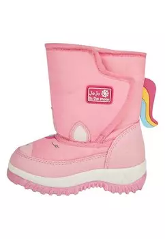 Зимние сапоги JoJo Maman Bb, розовый