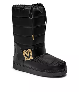 Зимние сапоги Love Moschino, черный