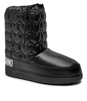 Зимние сапоги Love Moschino, черный
