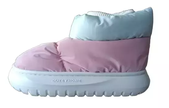 Зимние сапоги женские розовый Shit, цвет Waterproof - Pink