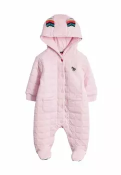 Комбинезон зимний ZEBRA LOGO QUILTED ALL-IN-ONE REGULAR FIT Paul Smith, розовый