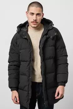 Зимний пуховик United Colors Of Benetton, черный