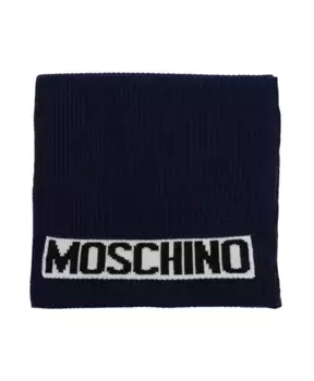 Зимний шарф Moschino, синий