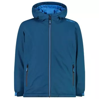 Зимняя куртка Cmp Boy's Fix Hood Ripstop, цвет Petrol