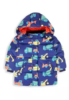 Зимняя куртка CONSTRUCTION PRINT JoJo Maman Bb, цвет navy