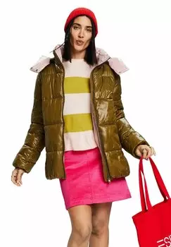 Зимняя куртка Esprit, цвет dark khaki