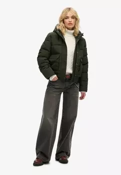 Зимняя куртка EVEREST Superdry, зеленый