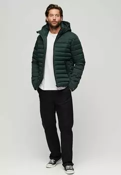Зимняя куртка HOODED FUJI Superdry, зеленый