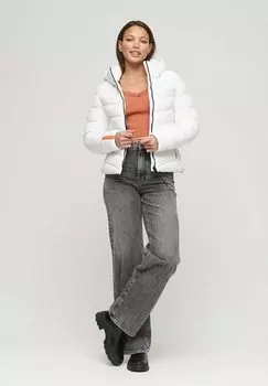 Зимняя куртка HOODED Superdry, цвет optic