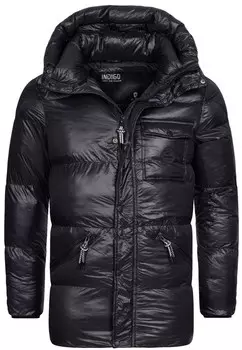 Зимняя куртка INDICODE JEANS Local, черный