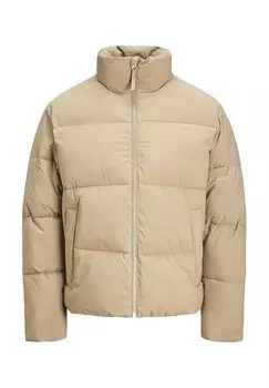 Зимняя куртка Jack & Jones, бежевый