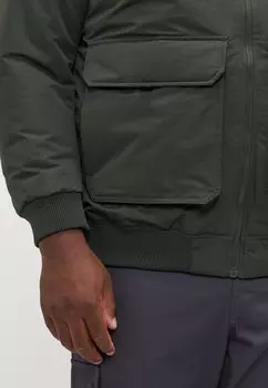 Зимняя куртка JJCONSTRUCT Jack & Jones, оливковый