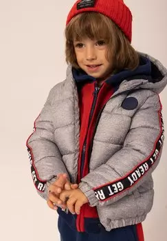 Зимняя куртка MINOTI, цвет grey blue red