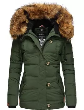 Зимняя куртка NAVAHOO Winter Jacket Zoja, цвет grass green