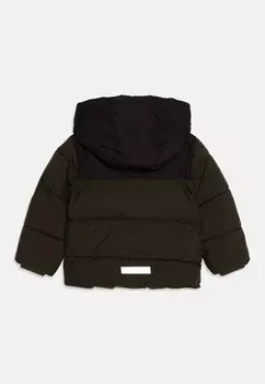Зимняя куртка NMMMORNING PUFFER Name it, темно-зеленый