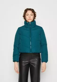 Зимняя куртка ONLY ONLMAGGI SOLID PUFFER, цвет dark sea