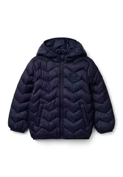 Зимняя куртка PADDED United Colors of Benetton, синий