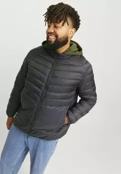 Зимняя куртка PLUS Jack & Jones, черный
