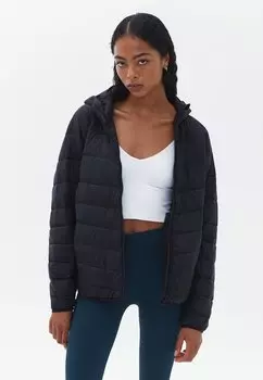 Зимняя куртка QUILTED CROP PUFFER OXXO, цвет black