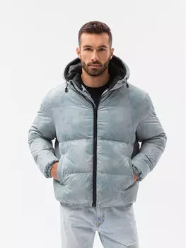 Зимняя куртка regular fit Ombre, синий