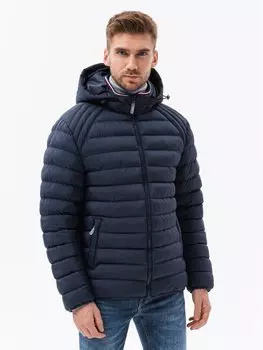 Зимняя куртка regular fit Ombre, синий