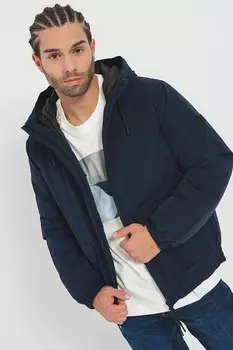 Зимняя куртка с капюшоном Esprit, синий