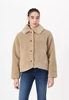 Зимняя куртка SLFSMILLA JACKET Selected Femme, бежевый